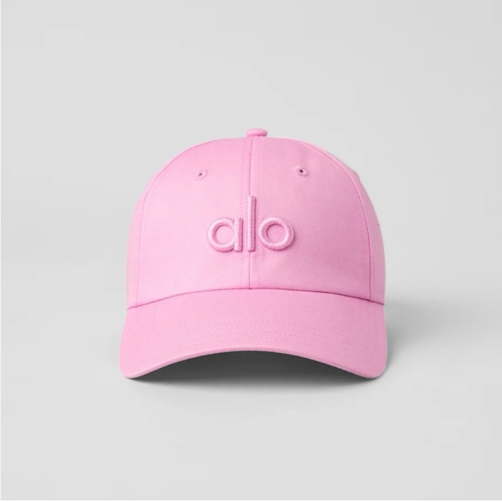 Alo Pink Baseball Cap